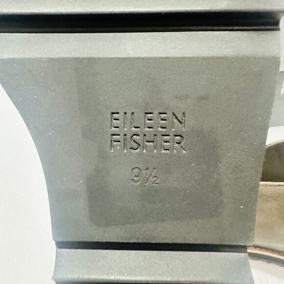 Eileen Fisher Caddy-TN Women's US 9.5M Chelsea Bootie Graphite Nubuck Wedge Heel - Picture 11 of 15